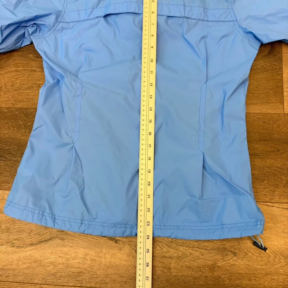 Columbia Switchback Windbreaker Rain Jacket Women S Blue Hiking Outdoor Active